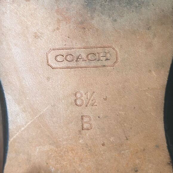 Coach pebbled leather boots - Picture 7 of 7